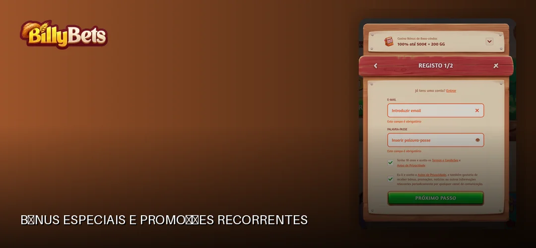 BillyBets promotional banner